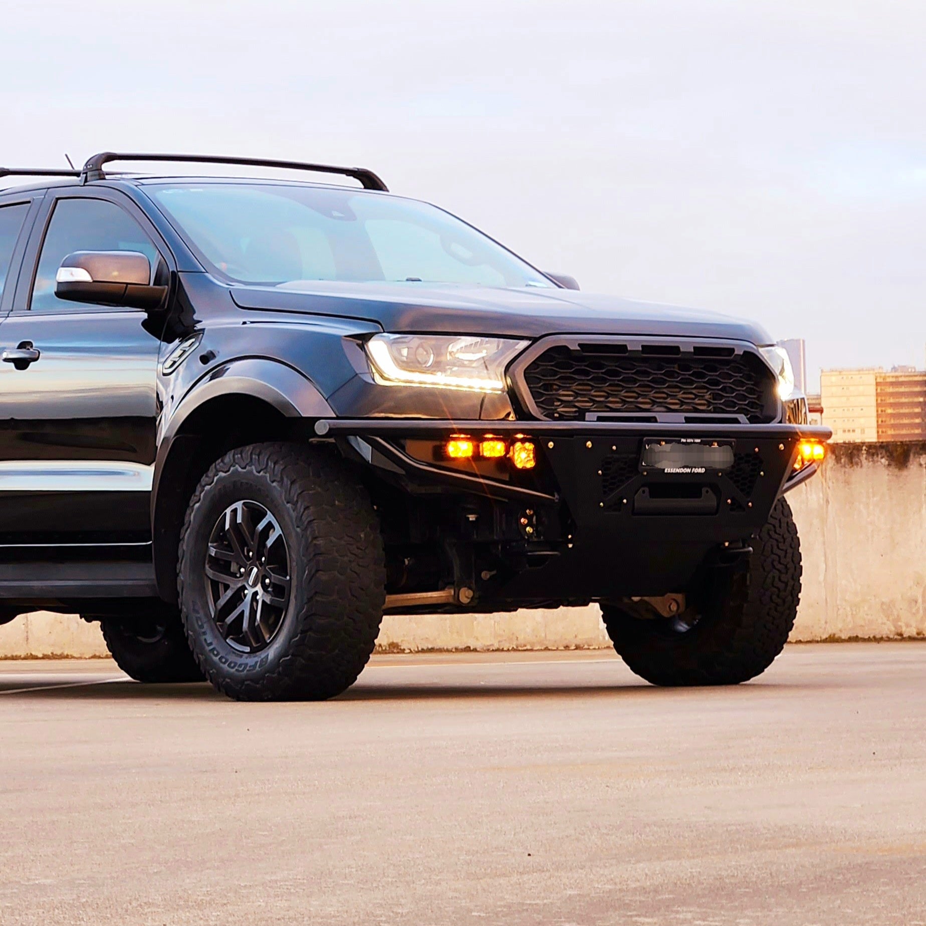 2018-2022 Ranger Raptor DesertSpec prerunner tube bumper