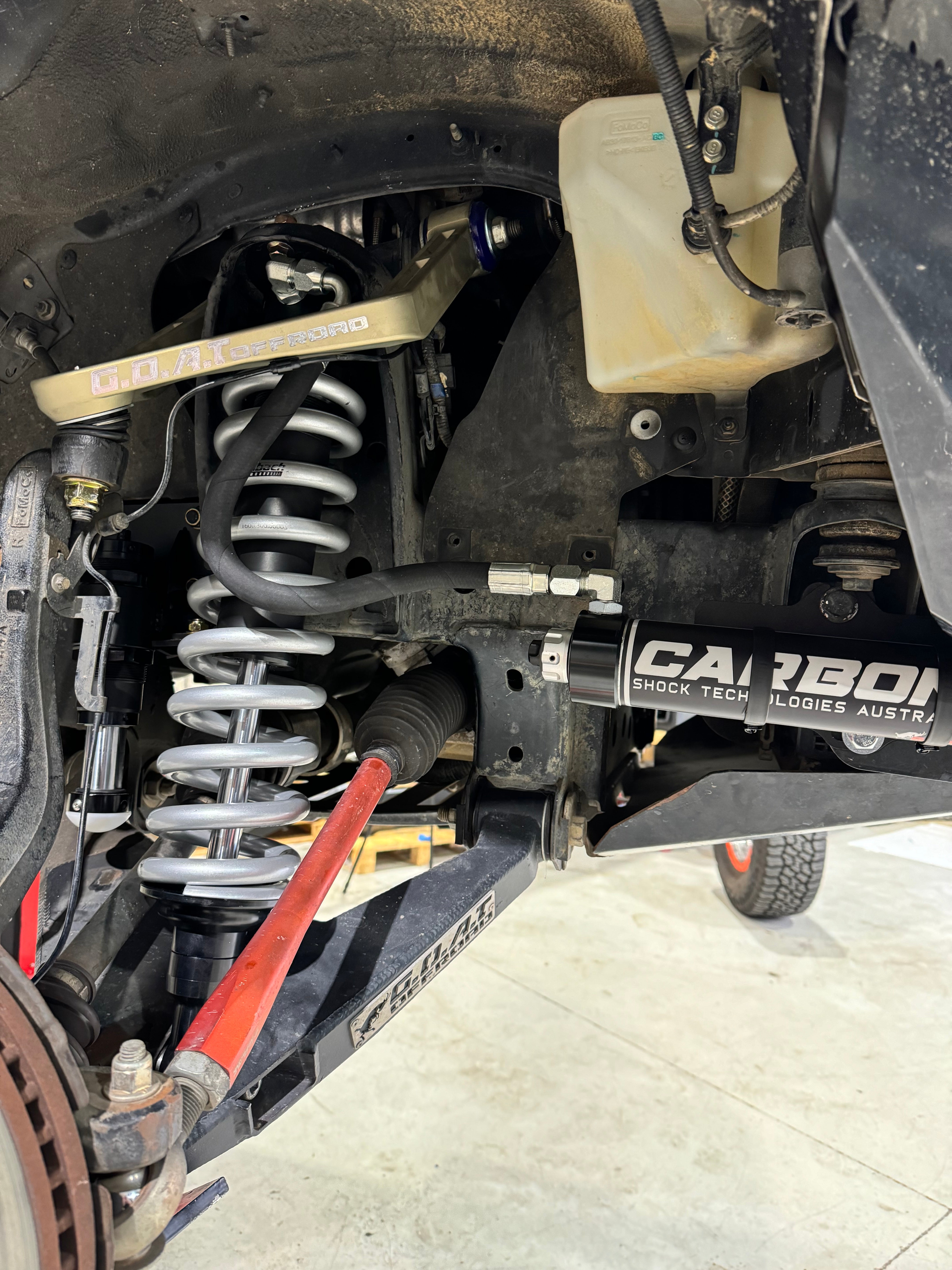PX Ford Ranger/Everest/BT50 Stage 2 long travel front suspension