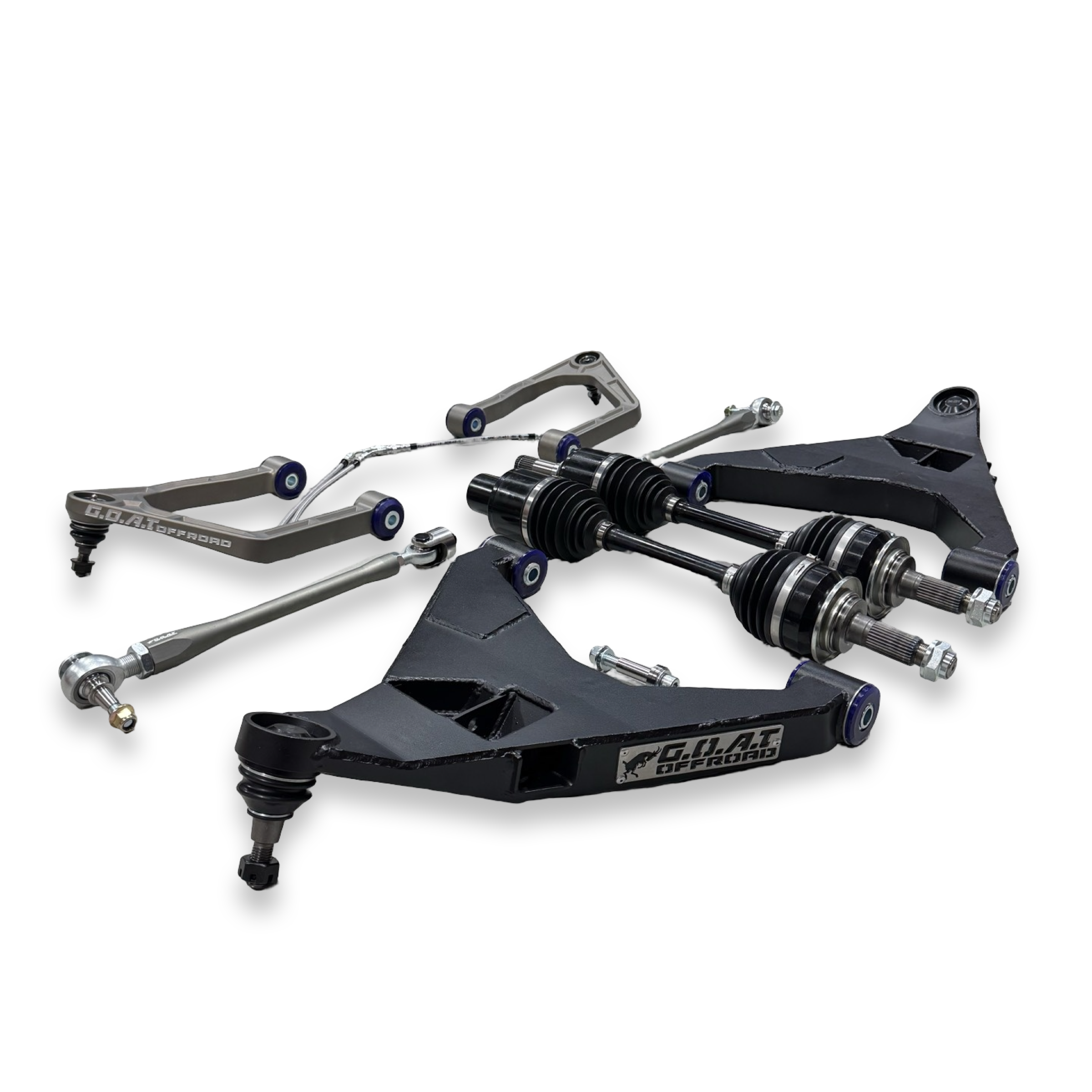 PX Ford Ranger/Everest/BT50 Stage 2 long travel front suspension