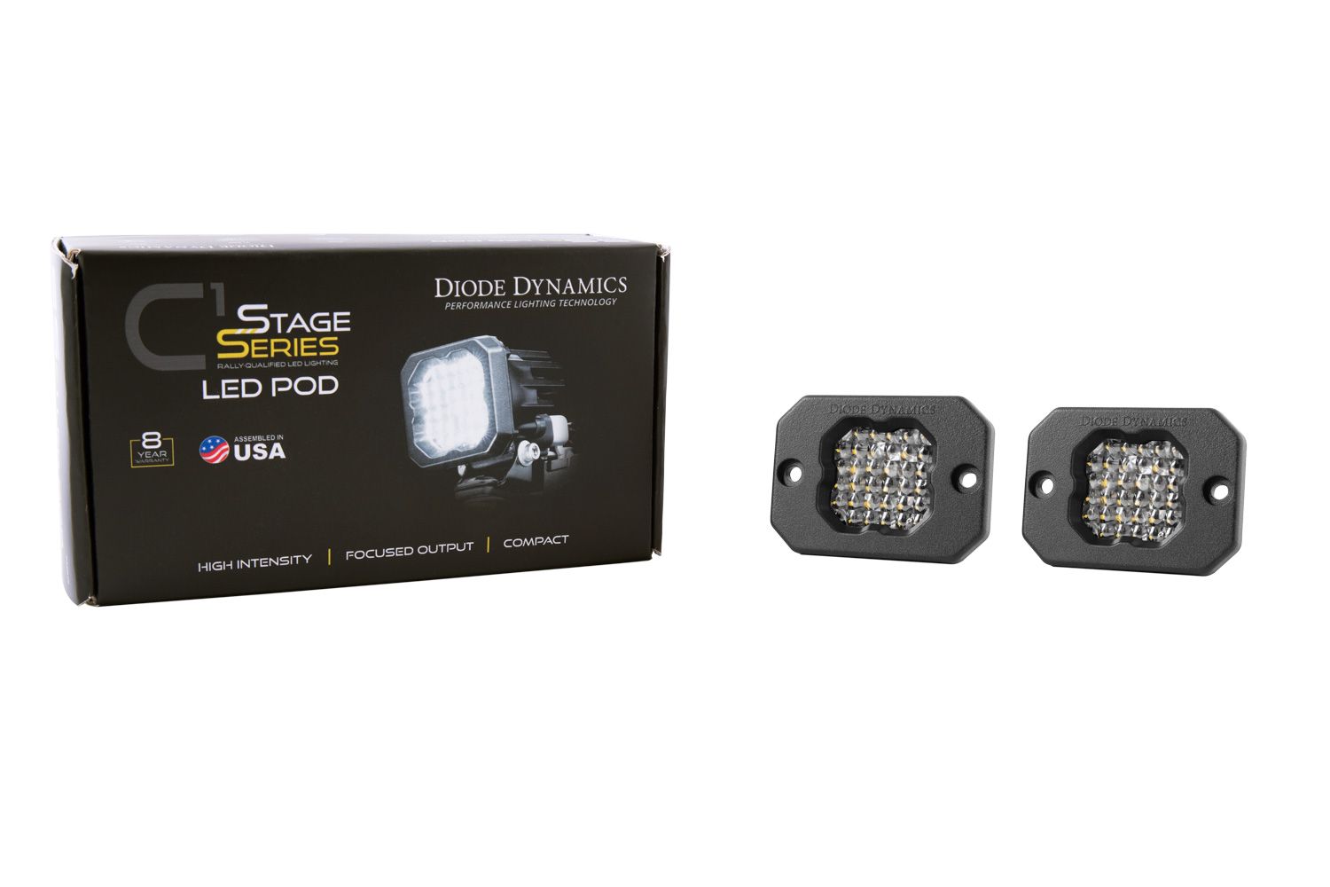 SSC1 Pod - Pro - White - Flush - Pair