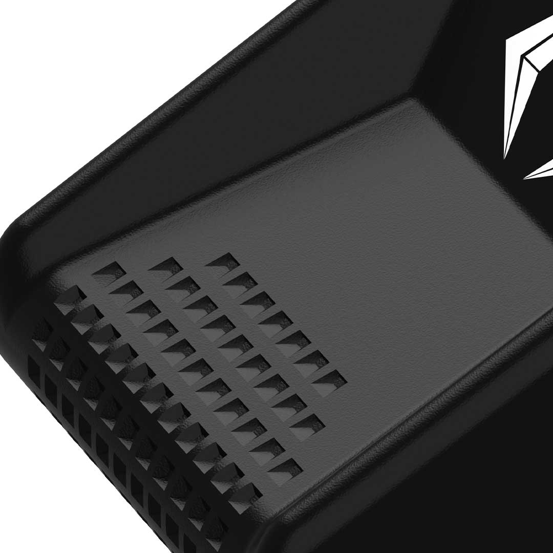 Dexon overhead auxiliary switch cap matte textured finish detail
