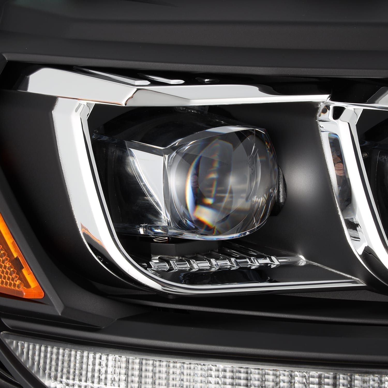 15-21 Ranger and Everest - NOVA Chrome-Black LED headlights