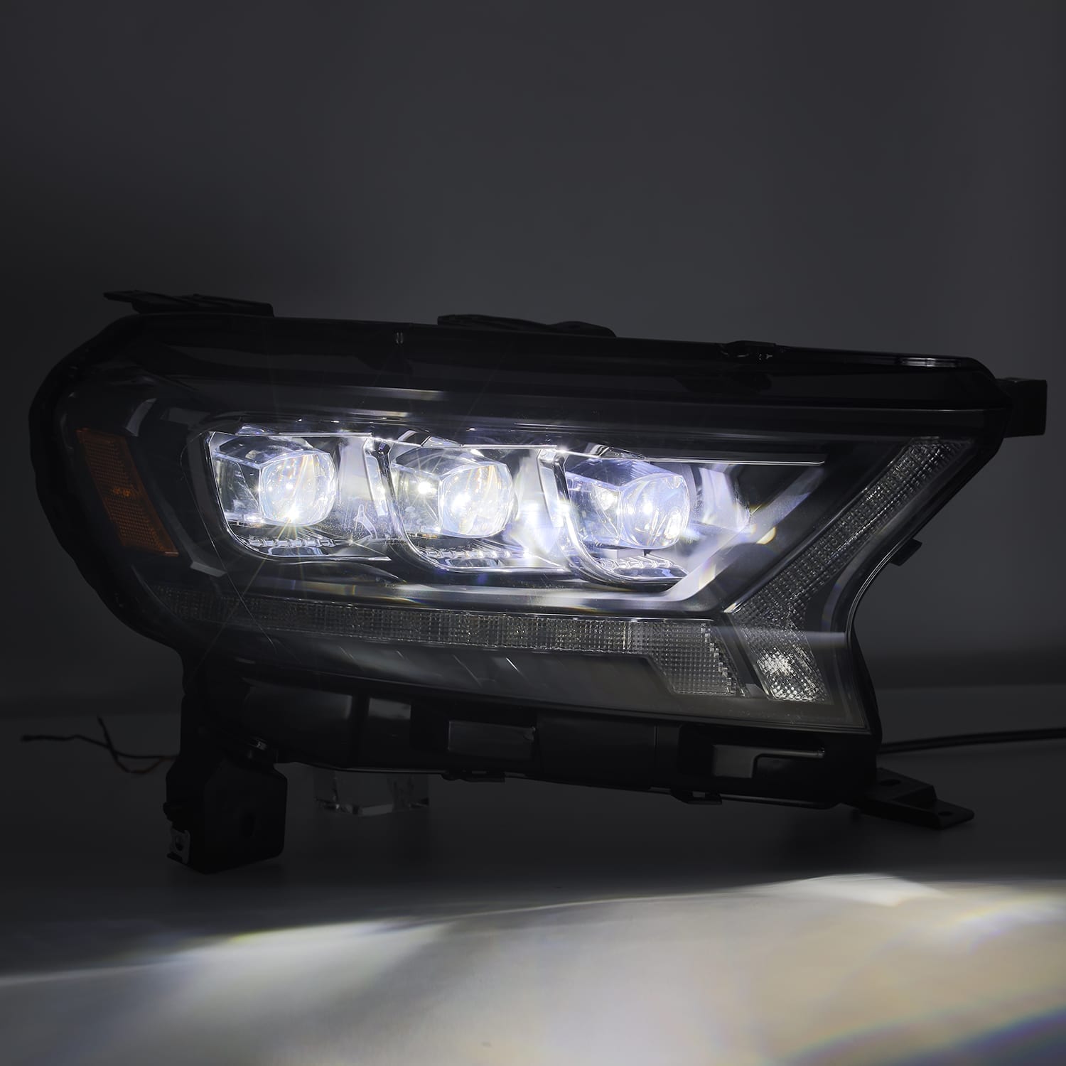 15-21 Ranger and Everest - NOVA Alpha-Black LED headlights