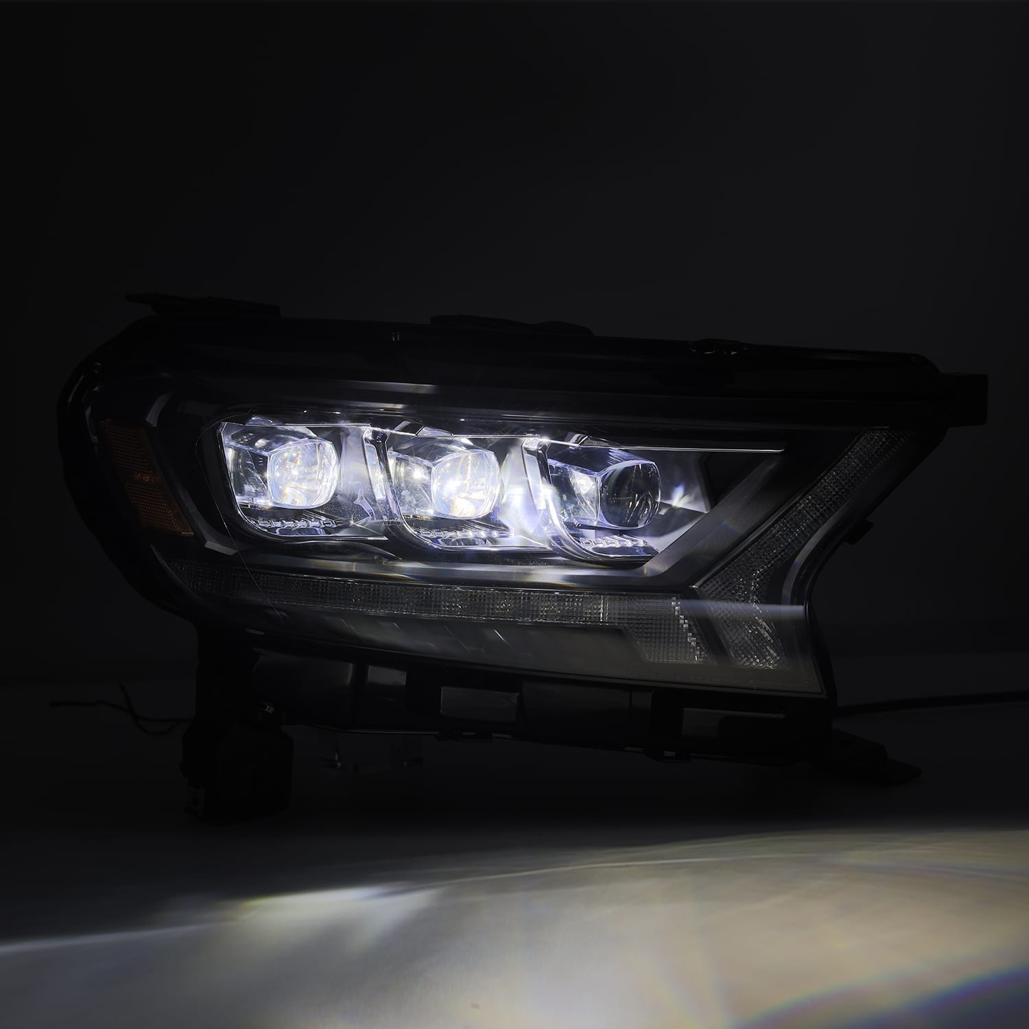 15-21 Ranger and Everest - NOVA Chrome-Black LED headlights