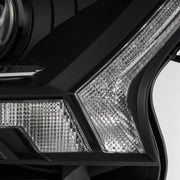 15-21 Ranger and Everest - LUXX Chrome-Black LED headlights