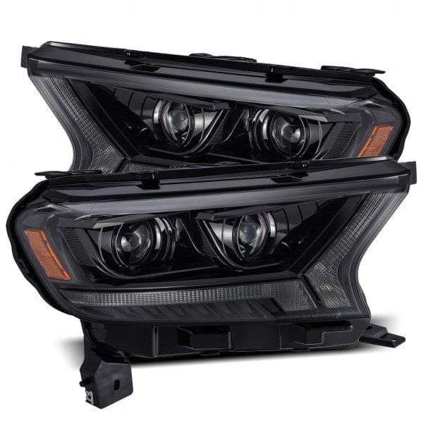 15-21 Ranger and Everest - PRO Alpha-Black halogen headlights