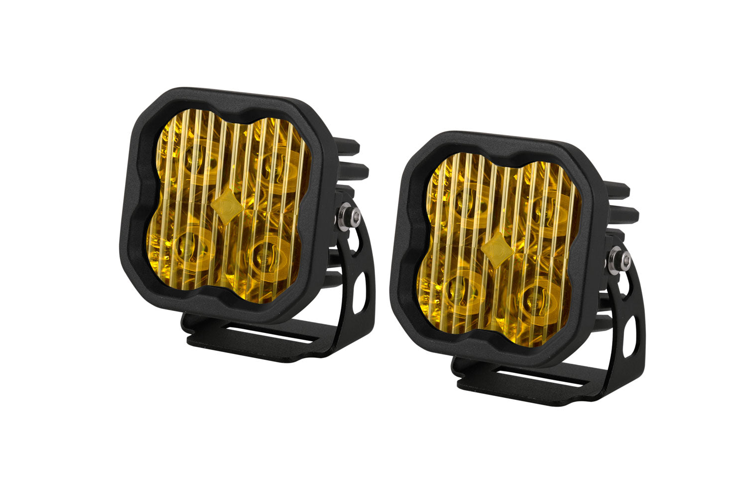 SS3 Pod - Sport - Square -Yellow - Pair
