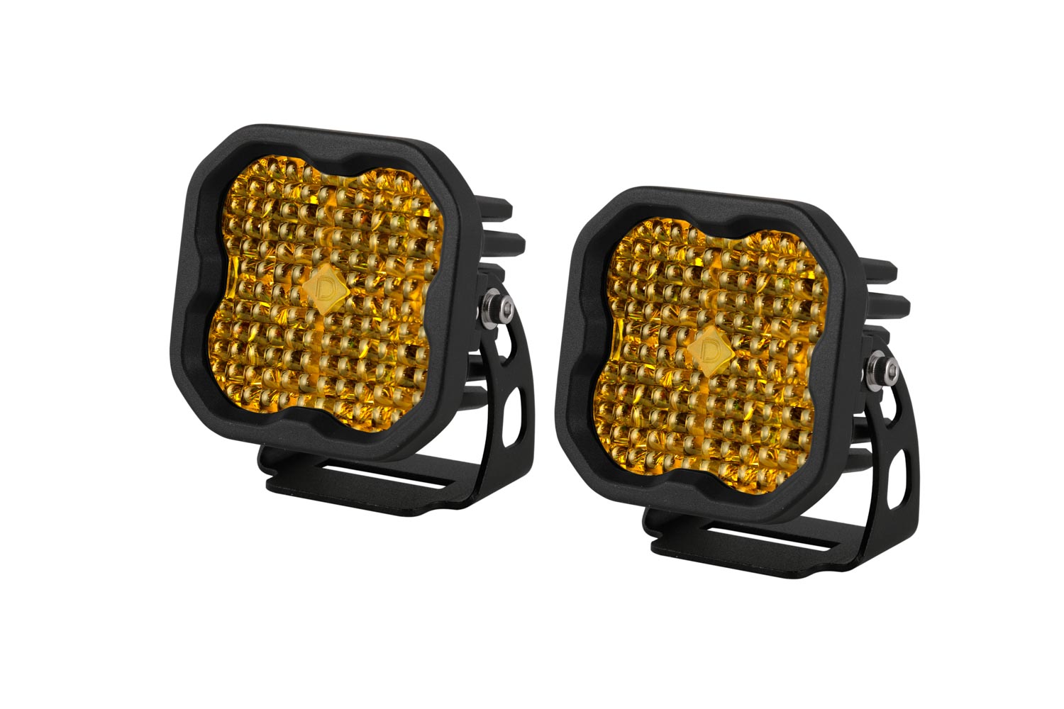 SS3 Pod - Sport - Square -Yellow - Pair