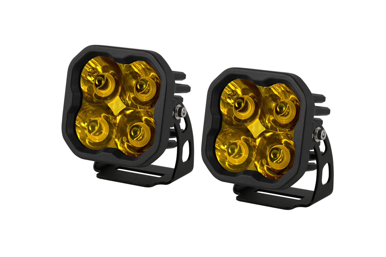 SS3 Pod - Sport - Square -Yellow - Pair