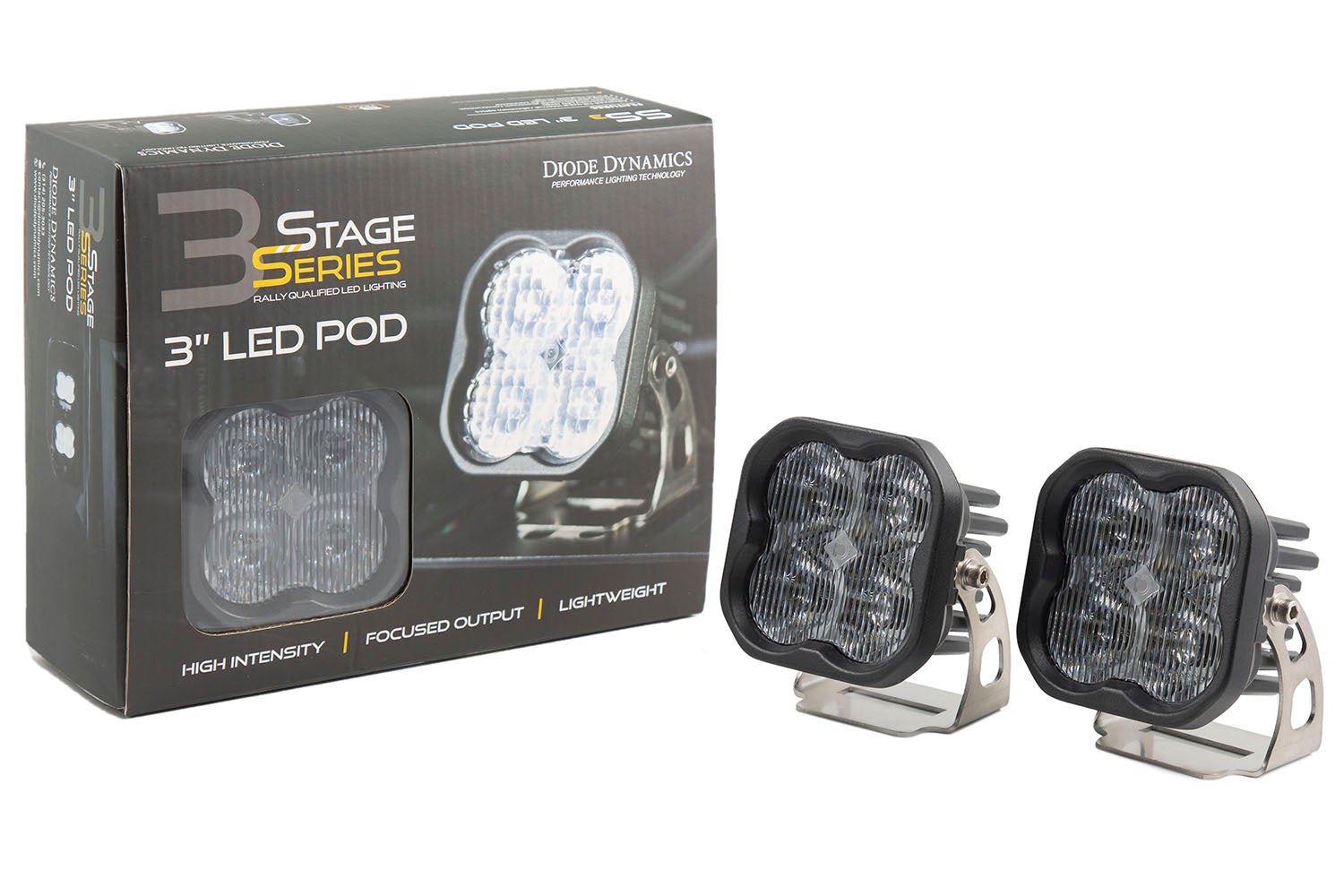 SS3 Pod - MAX - Square - White - Pair