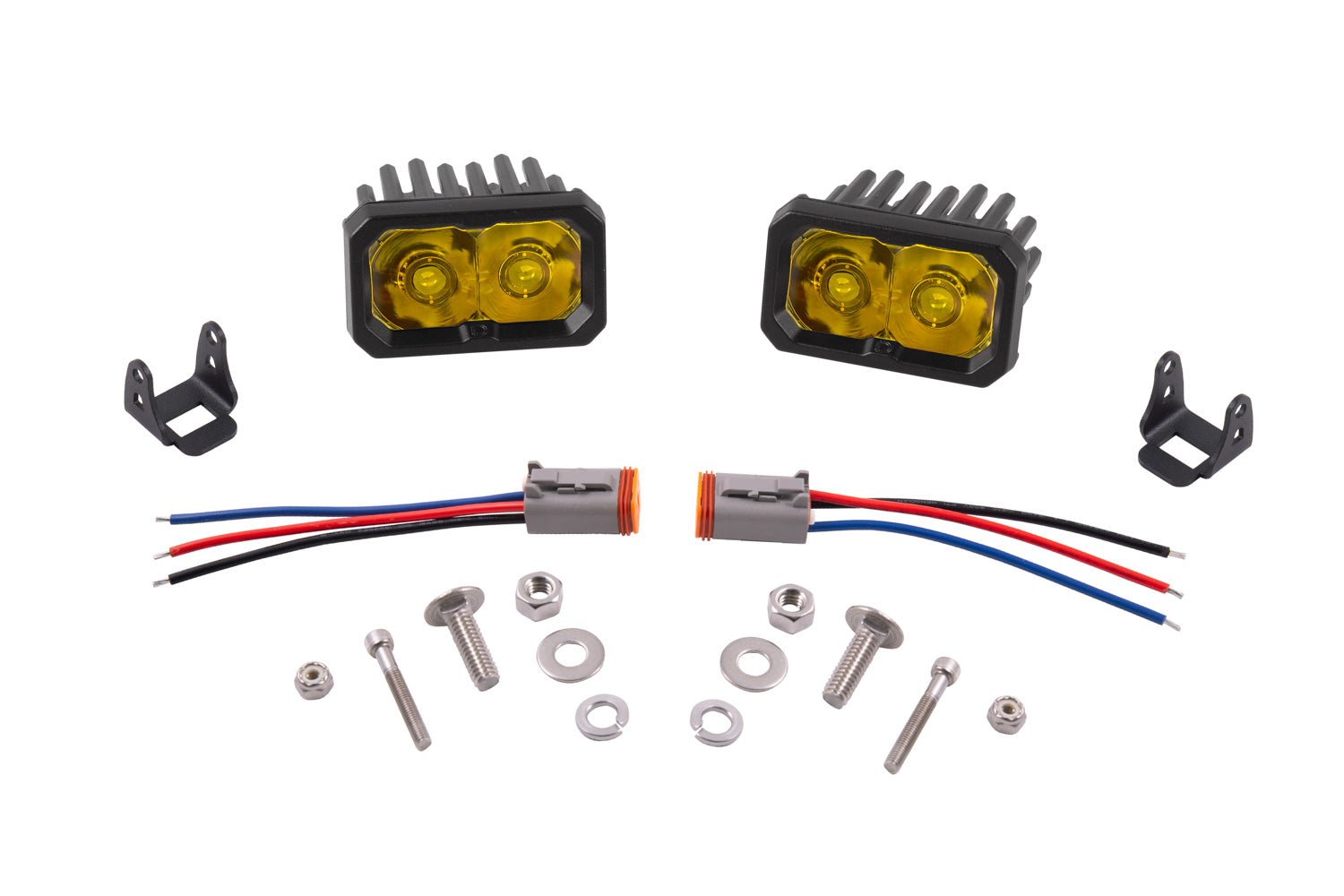 SSC2 2" Pod  - Sport - Standard Mount - Yellow