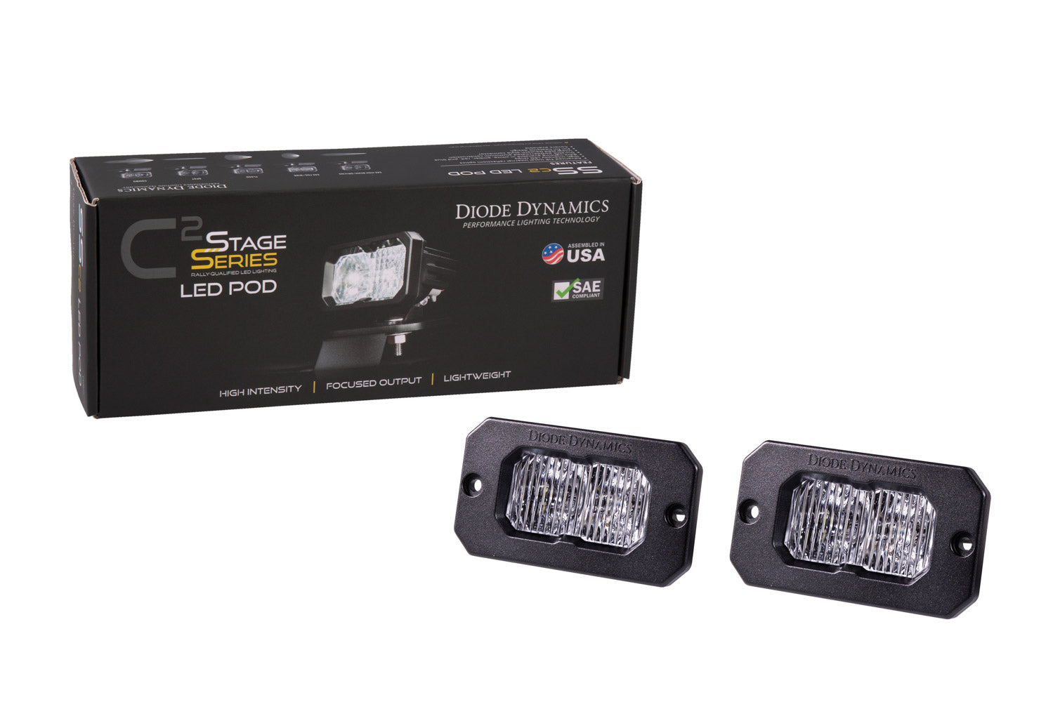 SSC2 2" Pod  - Sport - Flush Mount - White