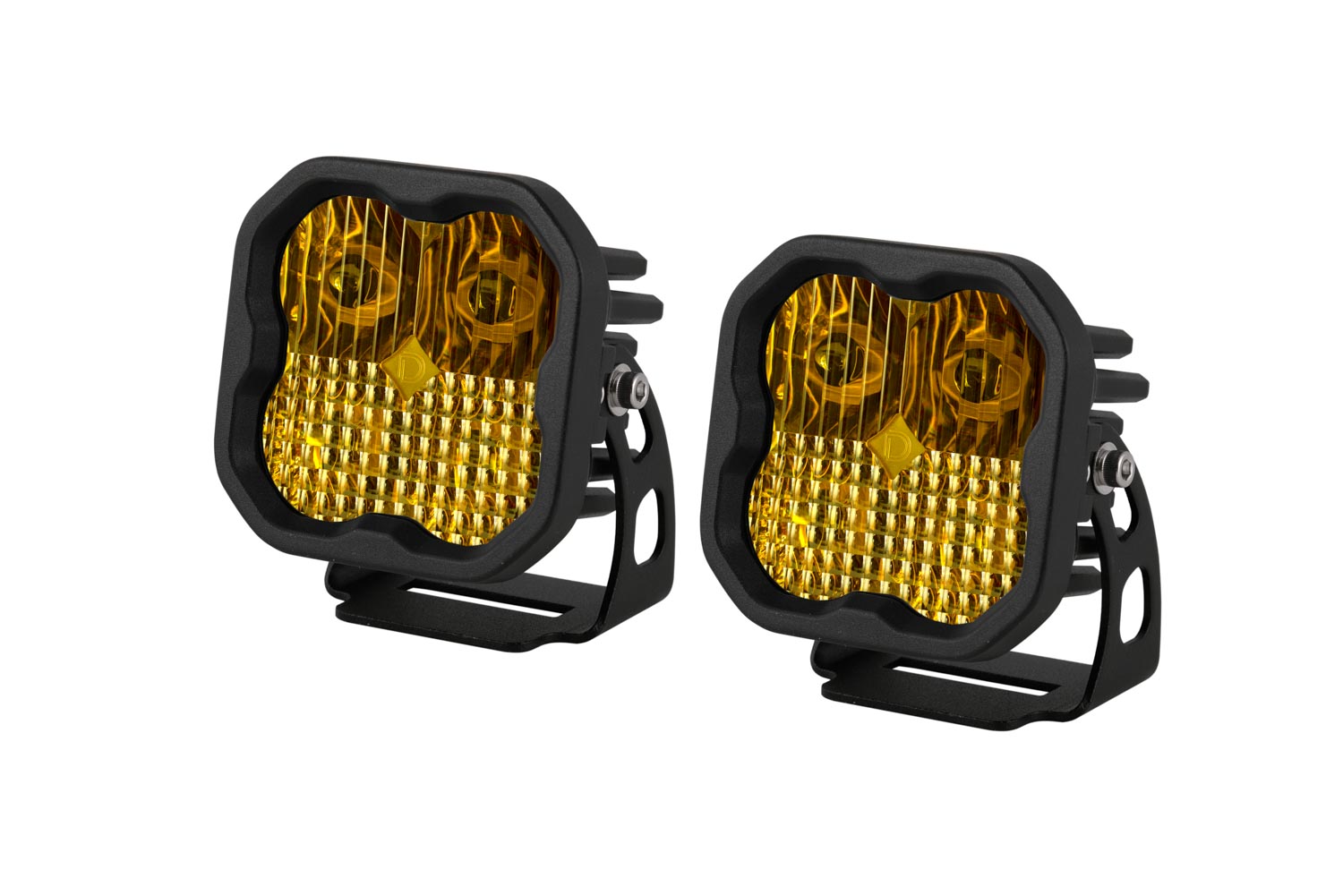 SS3 Pod - Sport - Square -Yellow - Pair