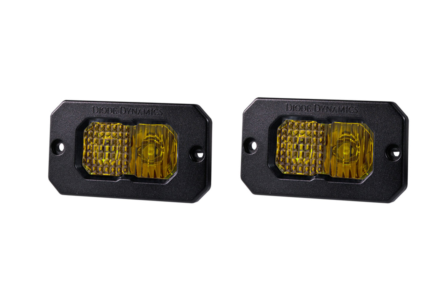 SSC2 2" Pod  - Pro - Flush Mount - Yellow