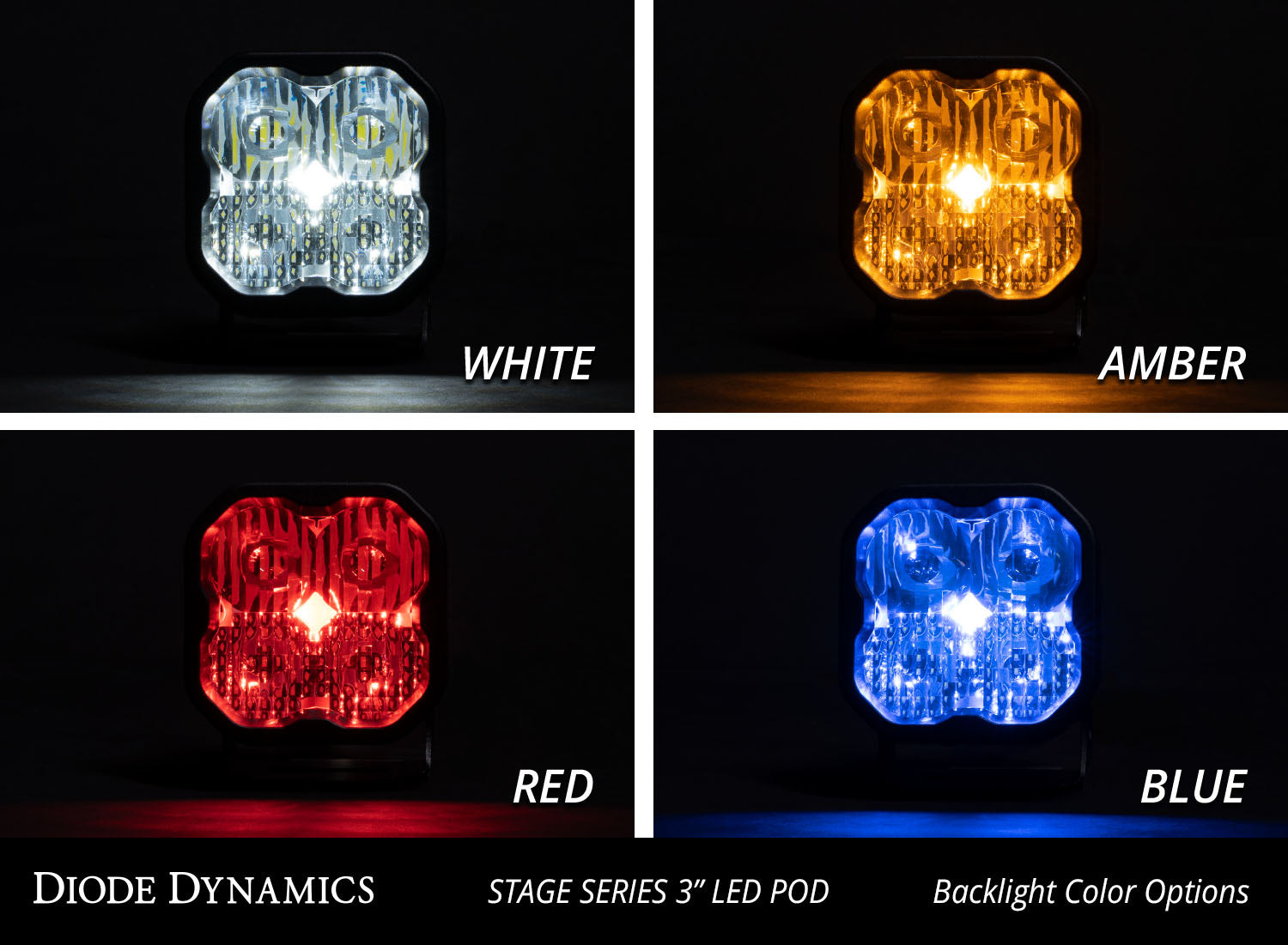 SS3 Pod - Sport - Square -Yellow - Pair
