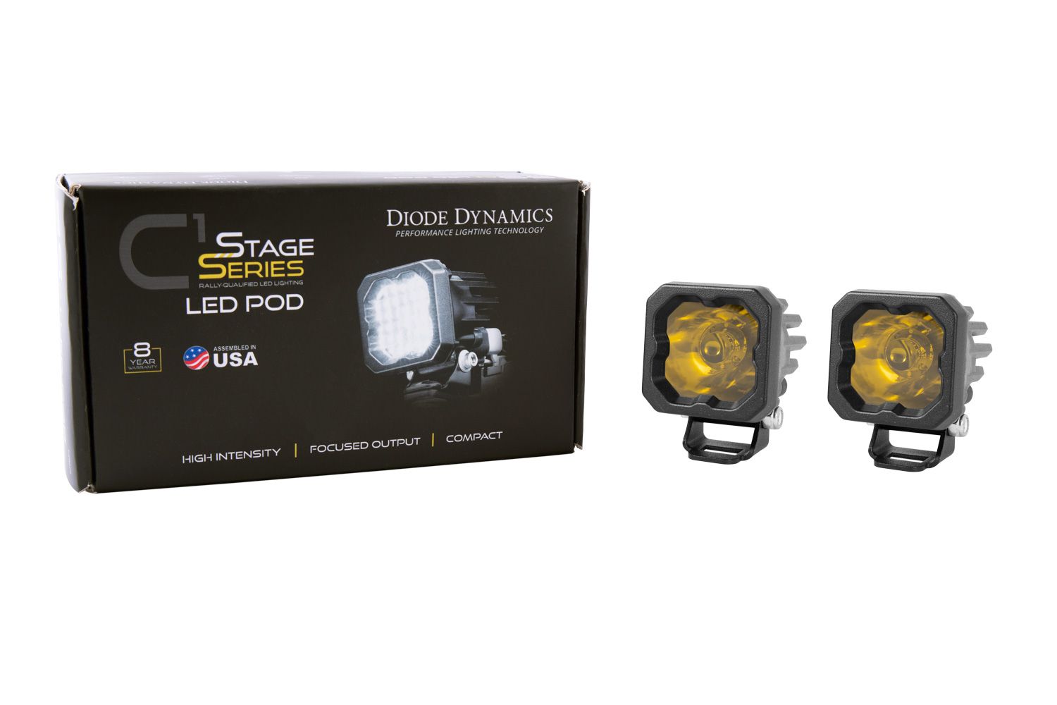 SSC1 Pod - Sport - Yellow - Pair