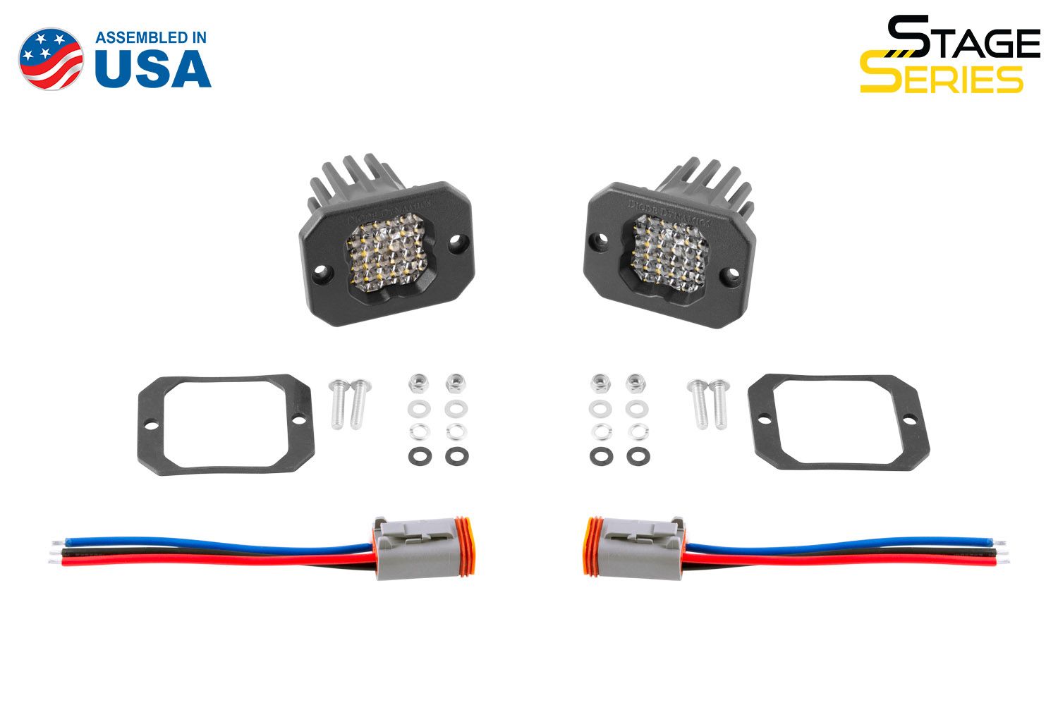 SSC1 Pod - Pro - White - Flush - Pair