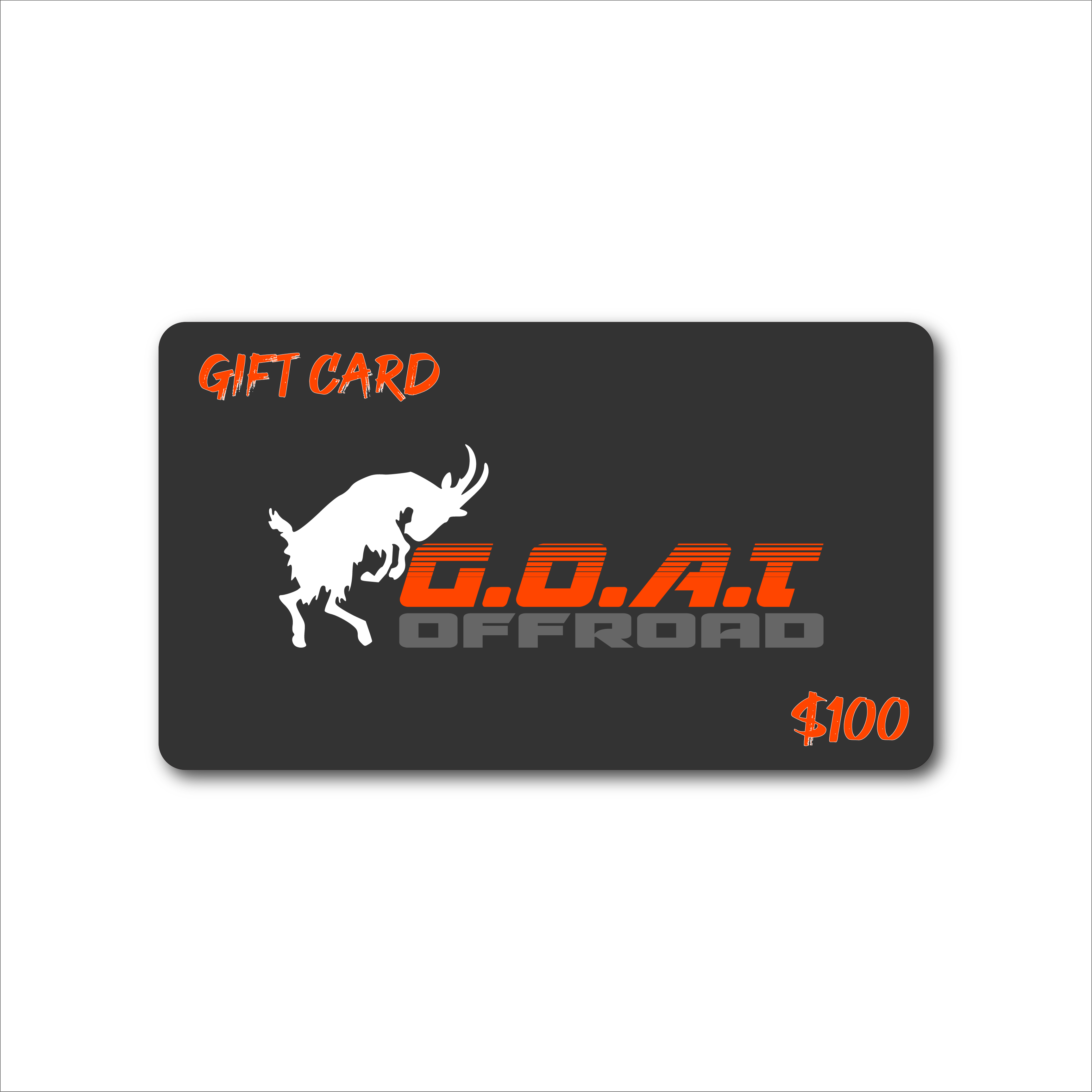 G.O.A.T Gift Card