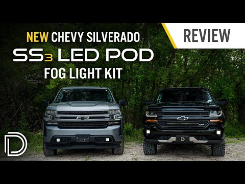 SS3 Foglight kit for 2019-2020 Chevrolet Silverado 1500